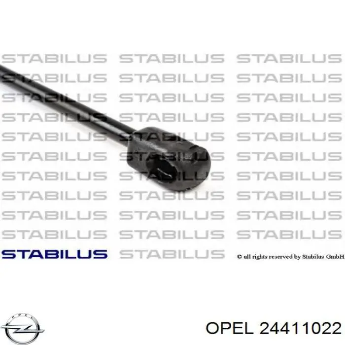 Амортизатор багажника 430719016600 Magneti Marelli