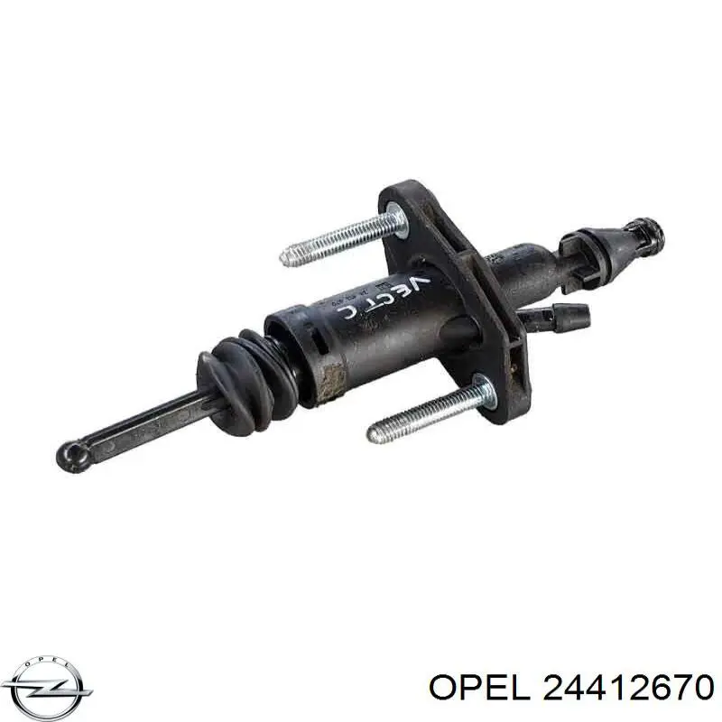 24412670 Opel Циліндр зчеплення, головний