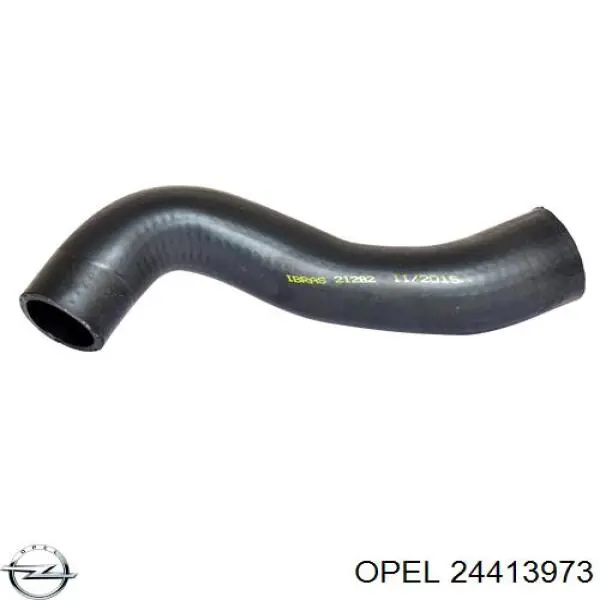 24413973 Opel шланг/патрубок радіатора охолодження, верхній