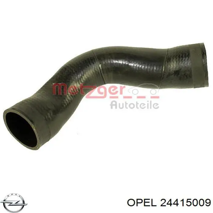 Шланг/патрубок интеркуллера Opel 24415009 ціна, від 14.08 USD