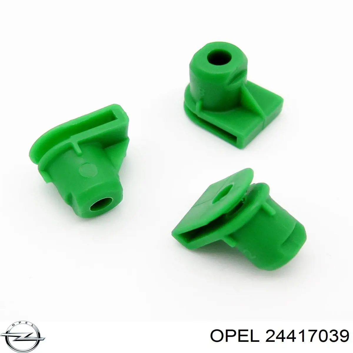 Купити 24417039 Opel Пістон (кліп) кріплення бампера, переднього