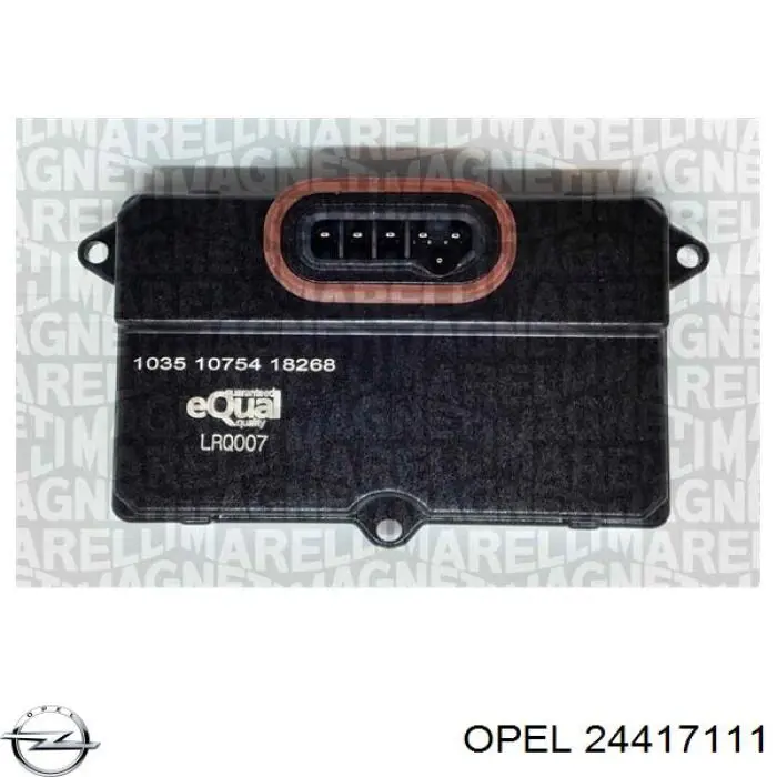 Блок розпалювання, ксенон Opel 24417111 ціна, від 42.18 USD