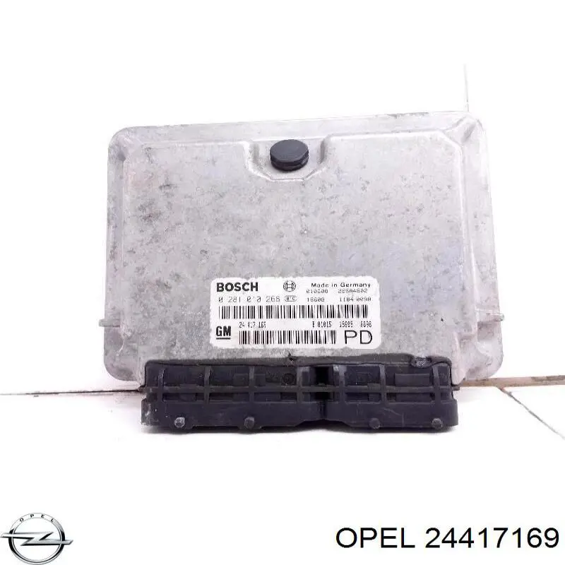 Електронний блок керування двигуном 24417169 Opel