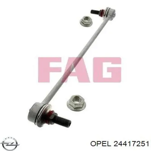 24417251 Opel Тяга переднього стабілізатора