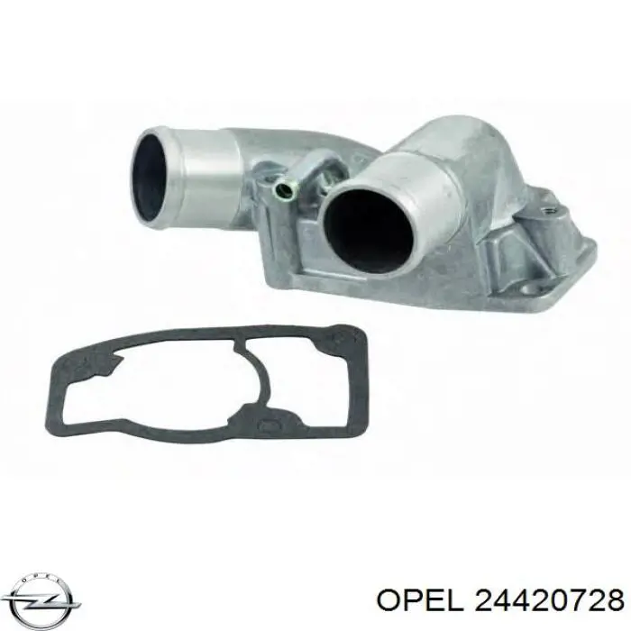 Корпус термостата 24420728 Opel
