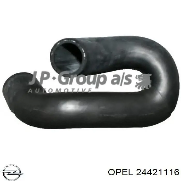 24421116 Opel Патрубок системи охолодження