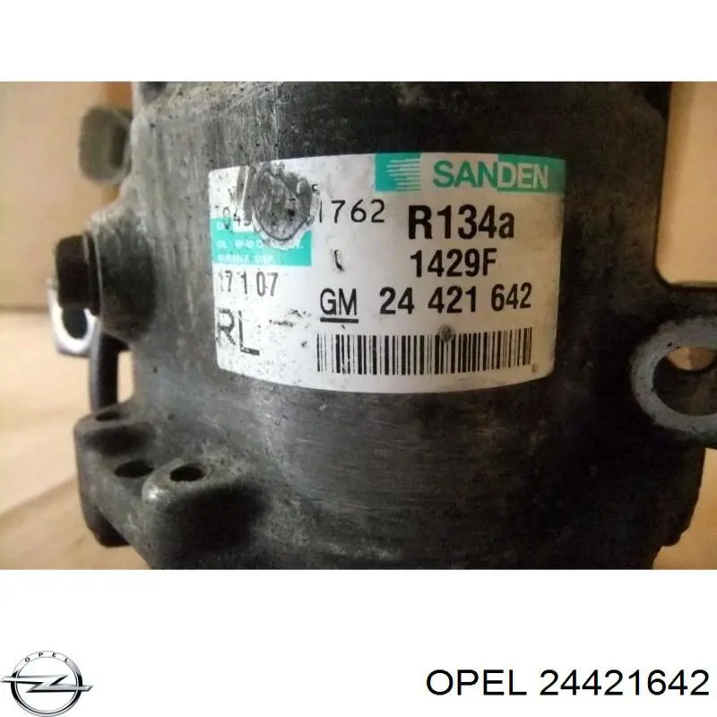 Купити 24421642 Opel Компресор кліматичної установки