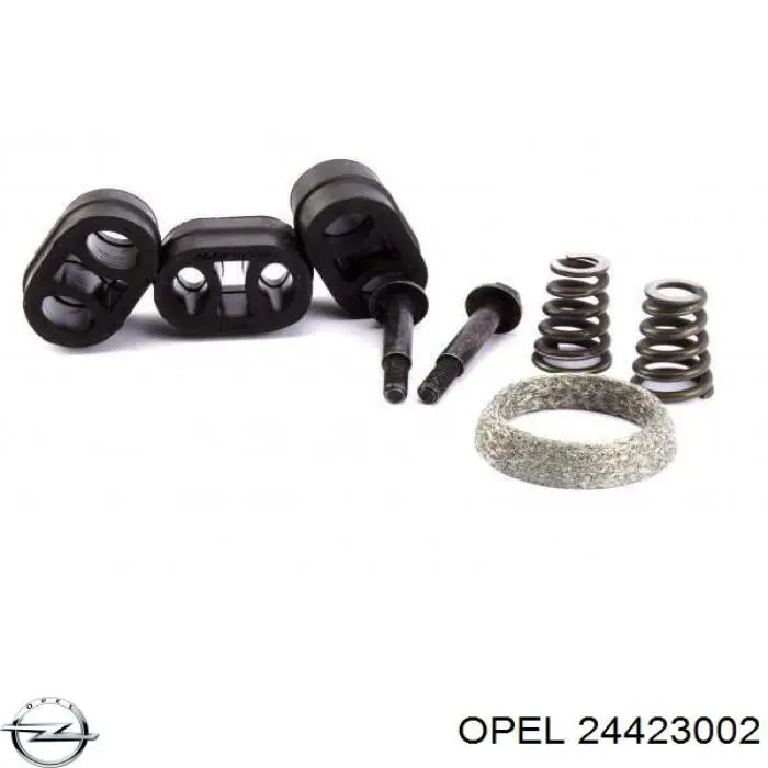 Вихлоп Opel 24423002 ціна, від 83.52 USD