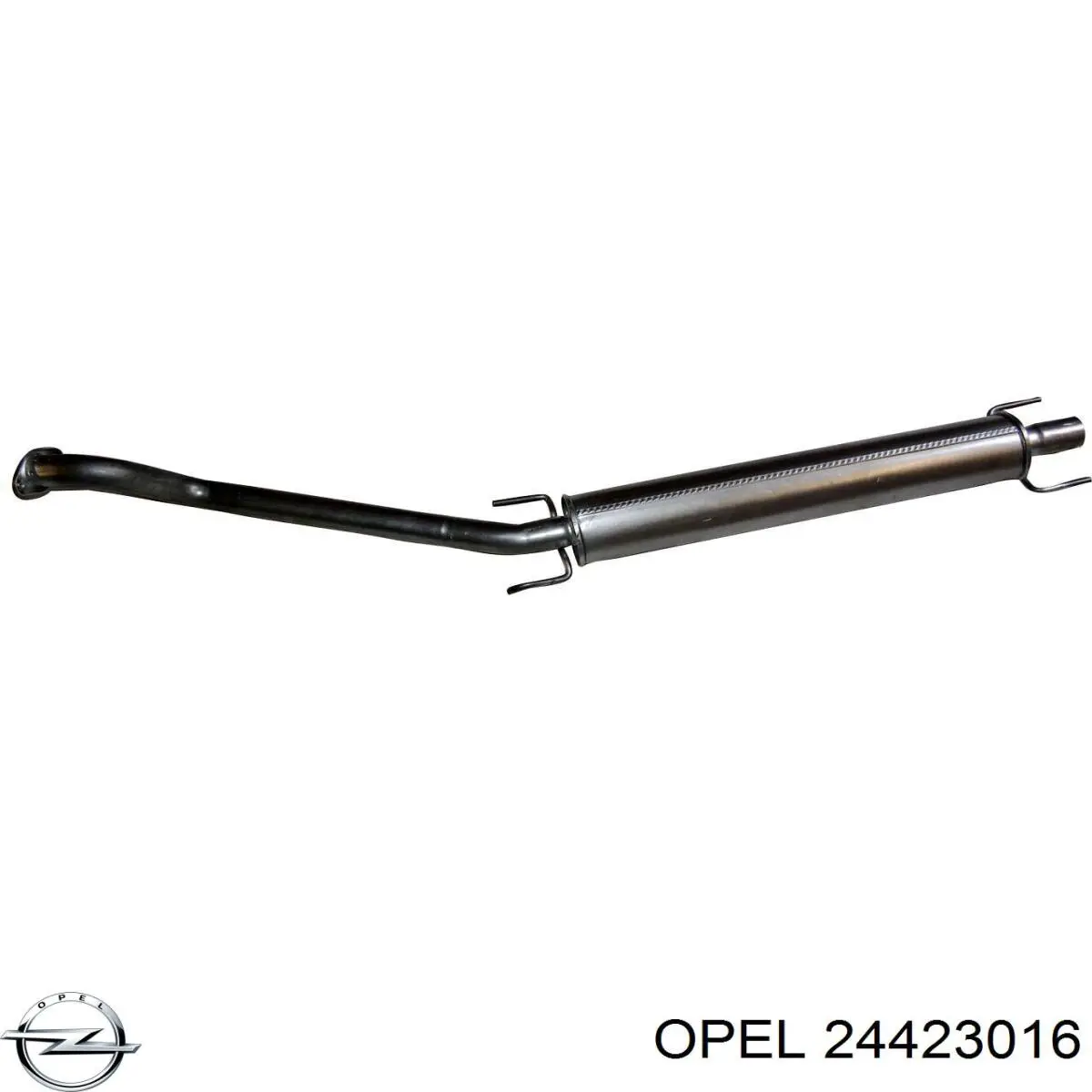 24423016 Opel Середній глушник