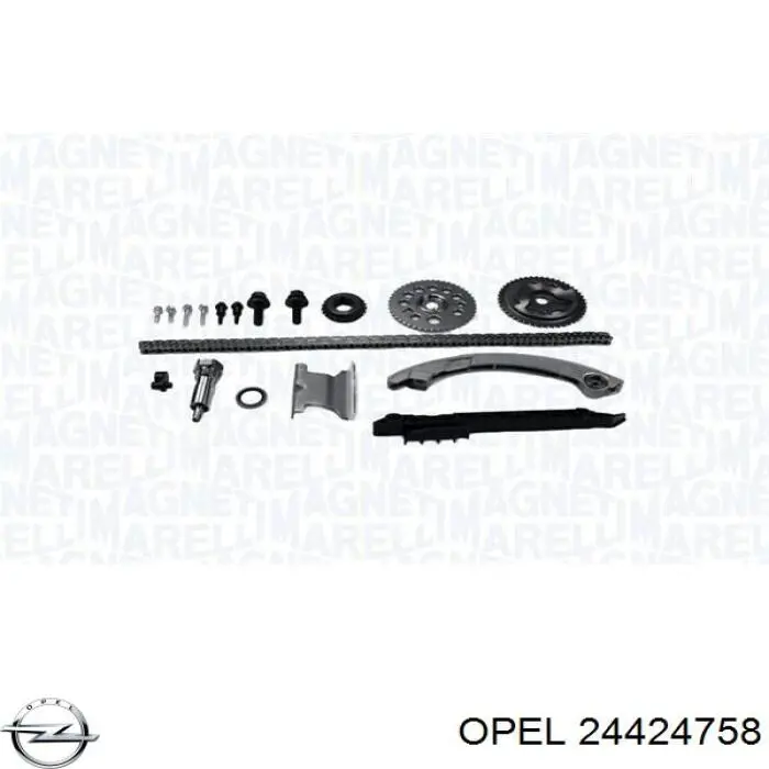 Купити 24424758 Opel Зірка колінчастого вала