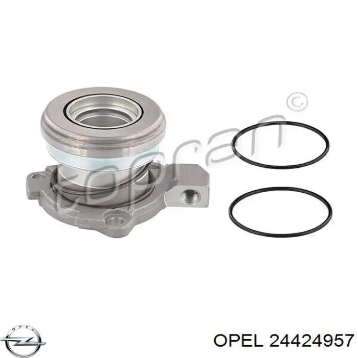 Робочий циліндр зчеплення в зборі з витискним підшипником Opel 24424957 ціна, від 36.61 USD