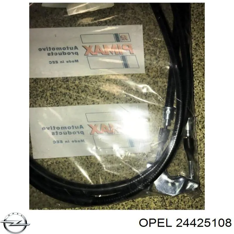 Трос ручного гальма задній, правий/лівий Opel 24425108 ціна, від 22.93 USD