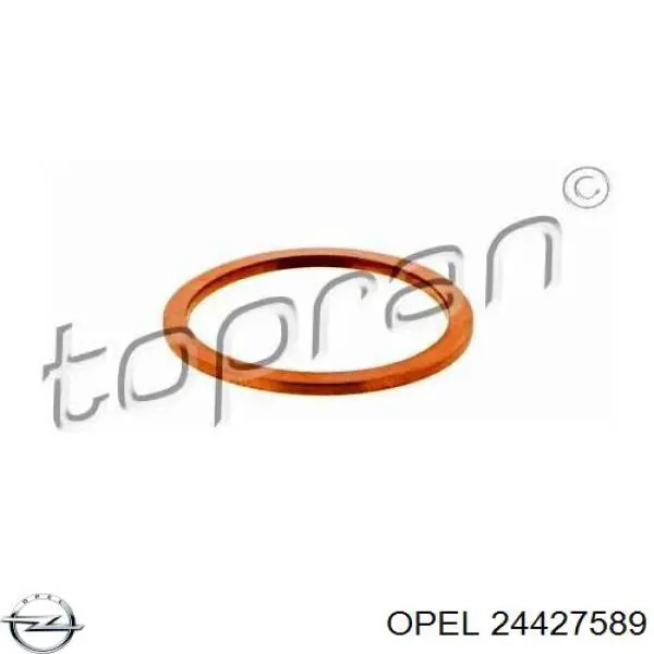 24427589 Opel термо-датчик включення вентилятора радіатора