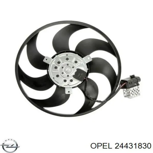 24431830 Opel Електровентилятор радіатора