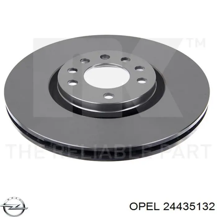 Купити 24435132 Opel Ротор гальмівний