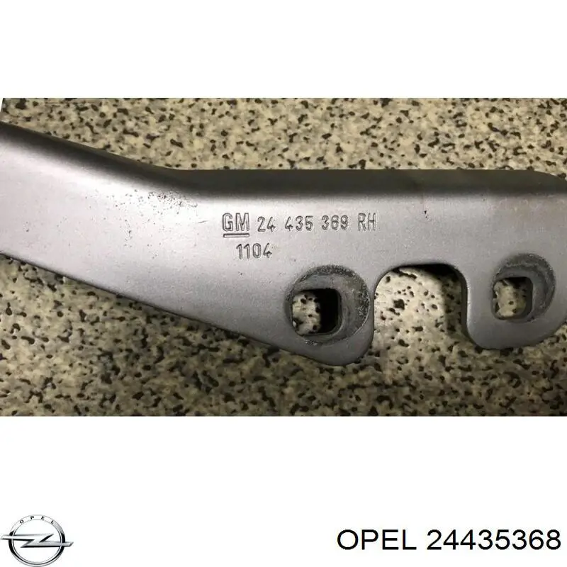 24435368 Opel петля капота, ліва