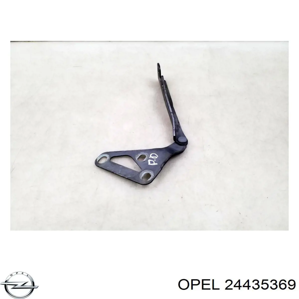 Купити 24435369 Opel Шарнір капота правий