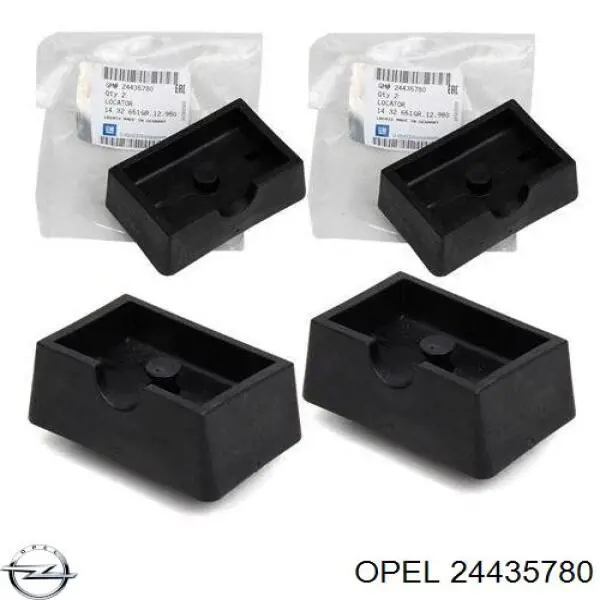 Подушка домкрата нижня, піддомкратники Opel 24435780 ціна, від 25.31 USD