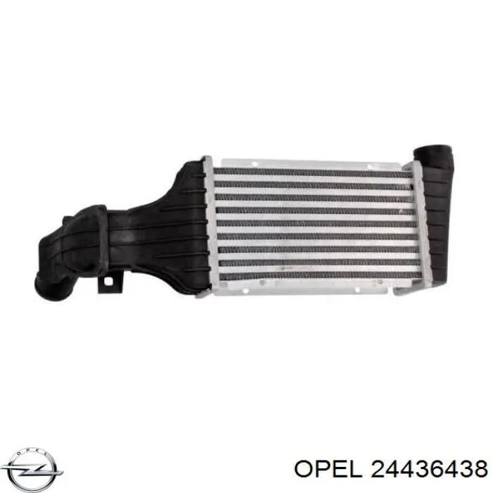 Система охолодження наддувочного повітря Opel 24436438 ціна, від 64.95 USD