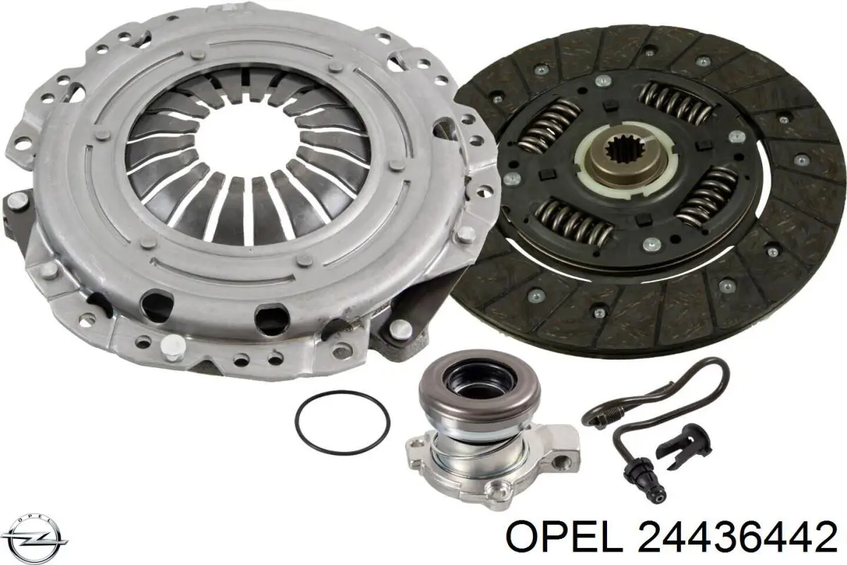 Купити 5666002 Opel Комплект зчеплення (диск, корзина, підшипник)