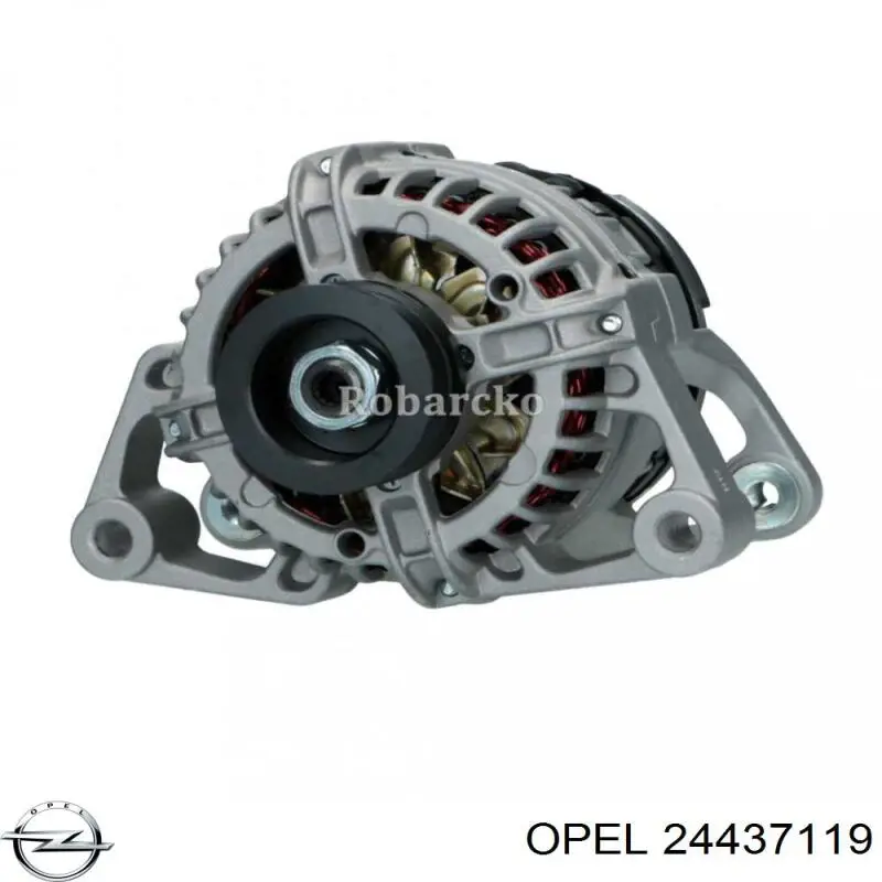 Генератор 24437119 Opel