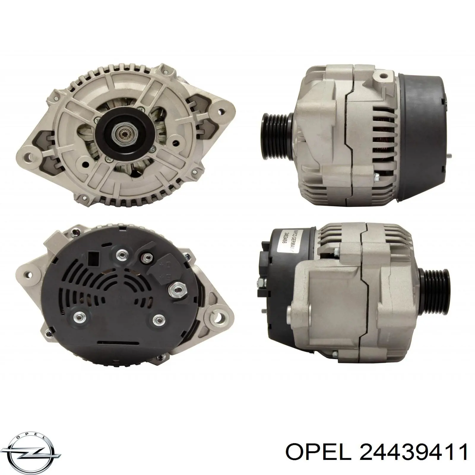 Генератор Opel 24439411 ціна, від 56.24 USD