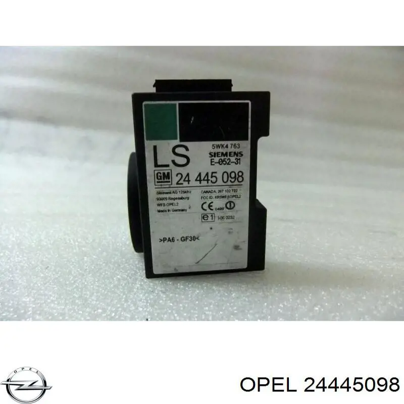 Антена/кільце имобілайзера Opel 24445098 ціна, від 11.25 USD
