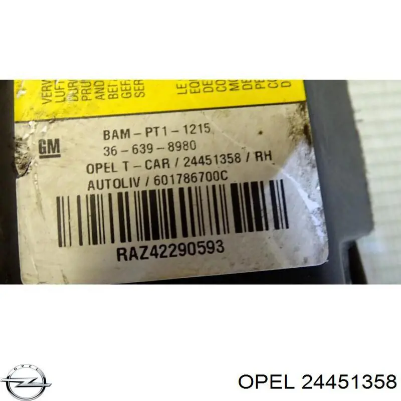 Купити 24451358 Opel 