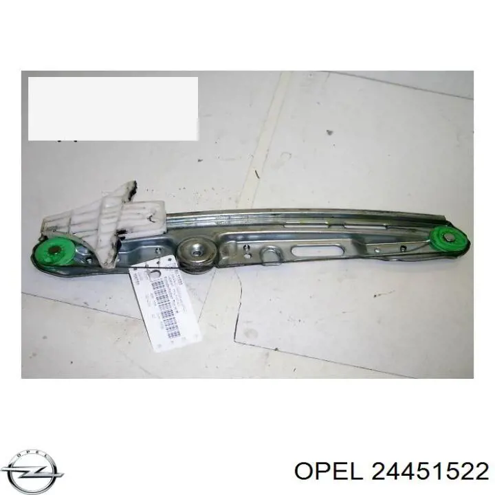 Механізм склопідйомника двері задньої, правої Opel 24451522 ціна, від 25.34 USD