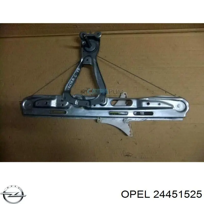 Купити 5140064 Opel Механізм склопідіймача двері задньої, правої