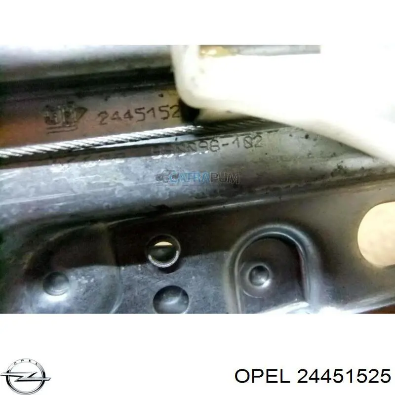 Механізм склопідйомника двері задньої, правої Opel 5140064 ціна, від 11.40 USD