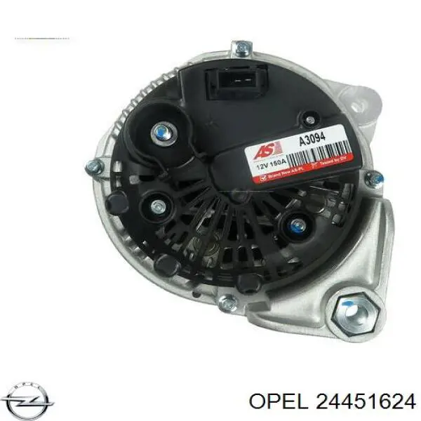 Генератор 24451624 Opel