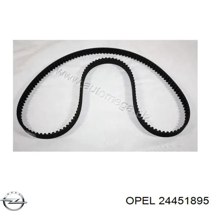 Зубчастий ремінь Opel 24451895 ціна, від 18.28 USD