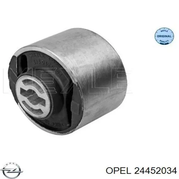 Купити 24452034 Opel Сайлентблок заднього поздовжнього важеля, передній