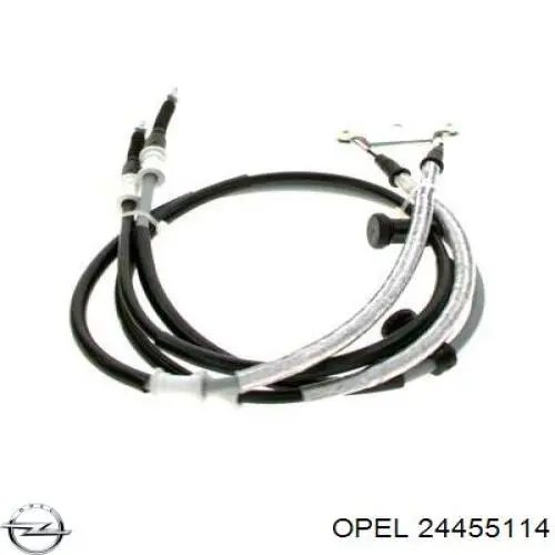 Трос ручного гальма задній, правий/лівий 24455114 Opel