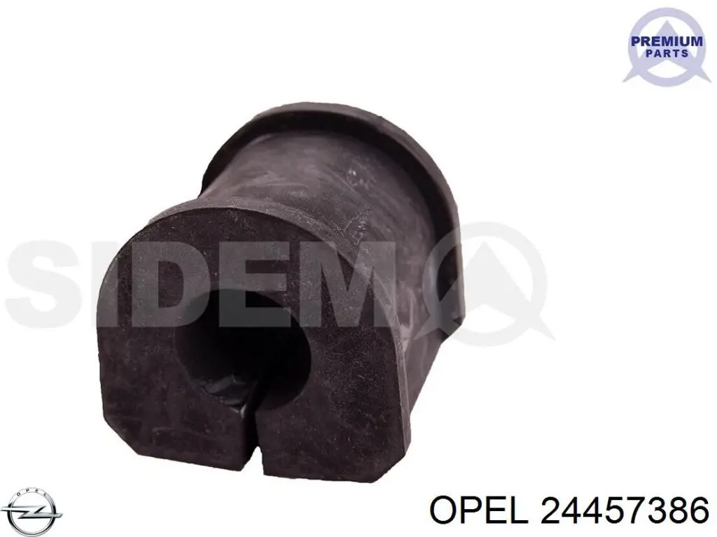 24457386 Opel втулка стабілізатора заднього