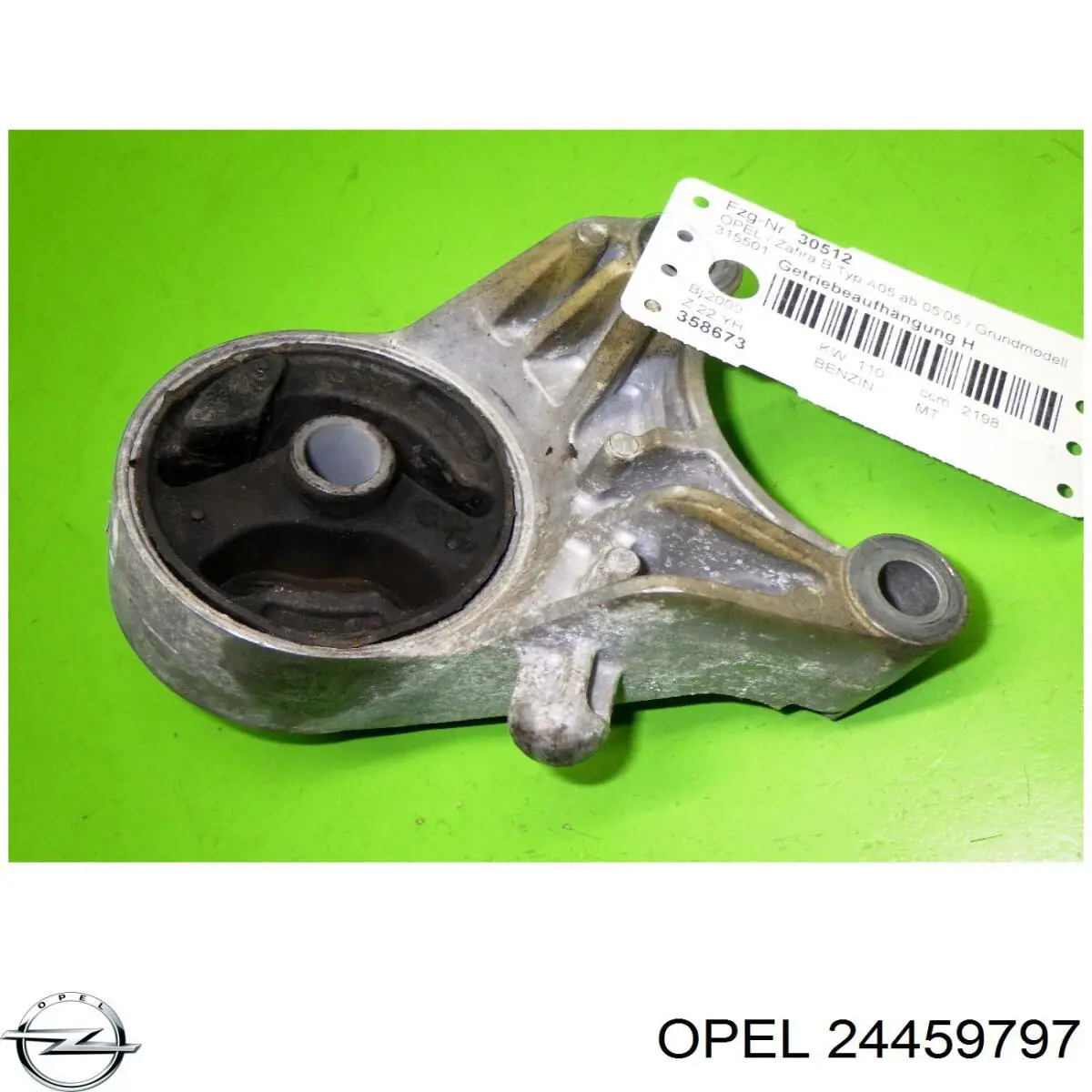 24459797 Opel подушка (опора двигуна, передня)