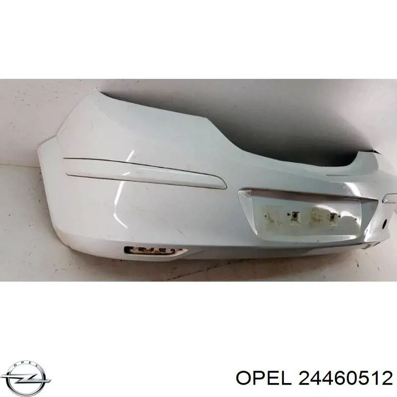 1404191 Opel бампер задній