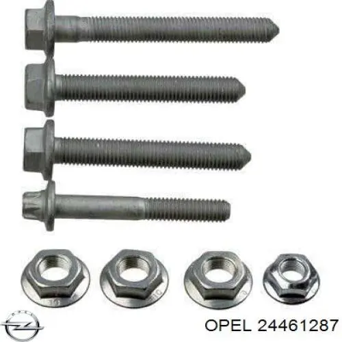 24461287 Opel Болт кріплення передньої кульової опори до цапфи