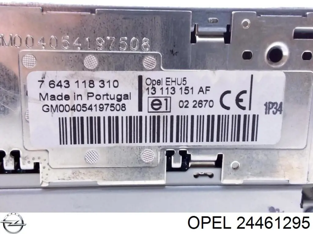  Opel 24461295 ціна, від 94.31 USD