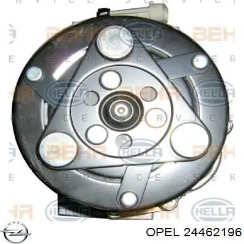 Компресор кондиціонера 24462196 Opel