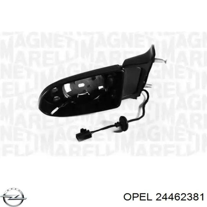 24462381 Opel Дзеркало заднього виду, ліве