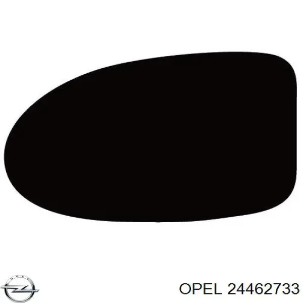 24462733 Opel накладка дзеркала заднього виду, права