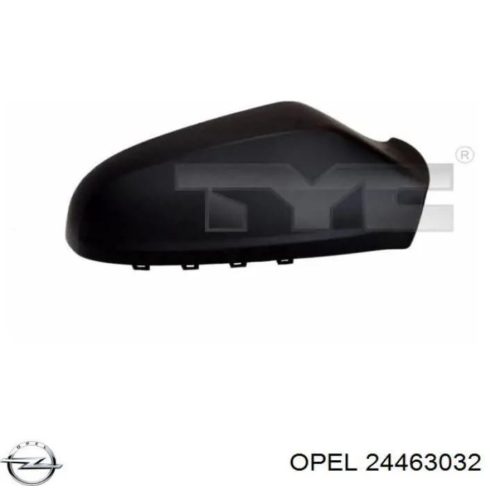 6428918 Opel Накладка дзеркала заднього виду, права