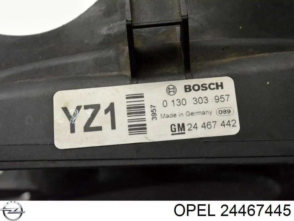 Дифузор (кожух) радіатора охолодження Opel 24467445 ціна, від 64.75 USD