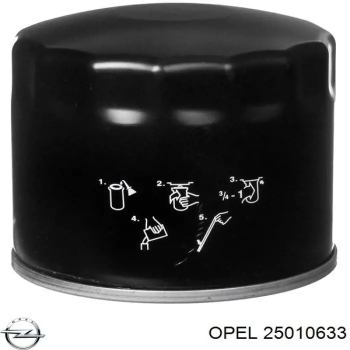 Купити 25010633 Opel Фільтр очищення масла відцентровий