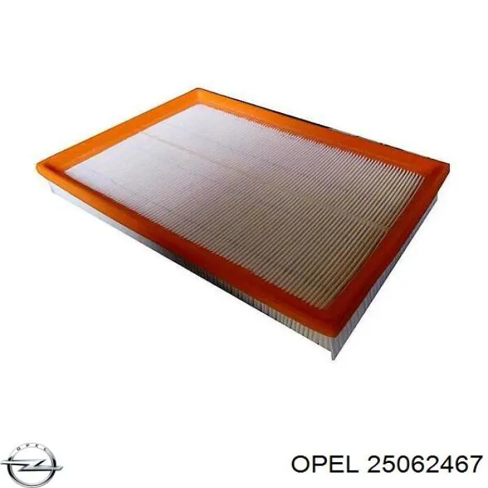 Повітряний фільтр 25062467 Opel