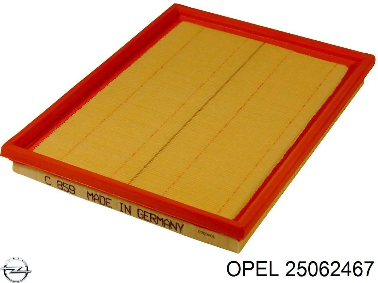 25062467 Opel Повітряний фільтр двигуна