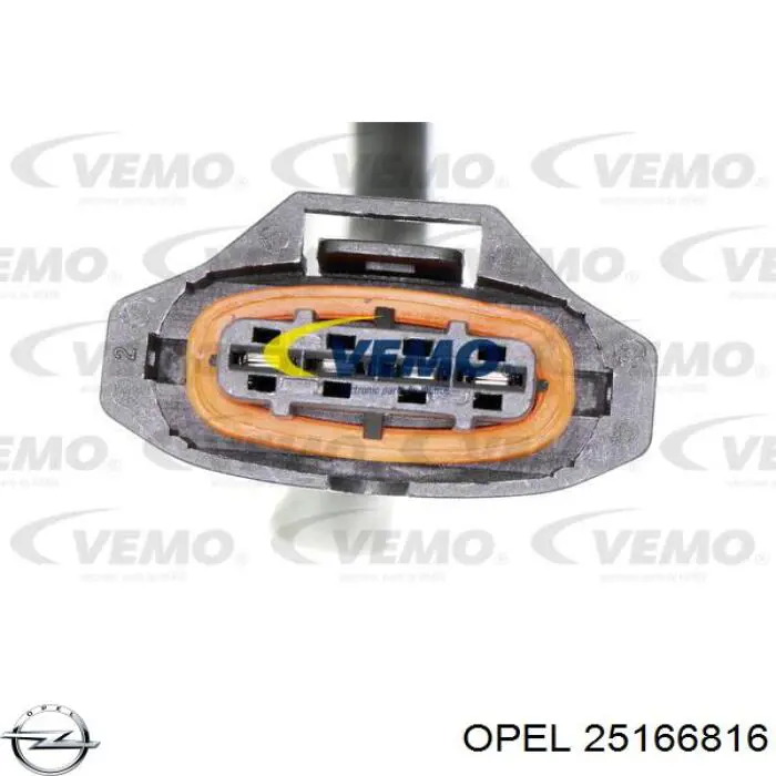 Лямбдазонд, датчик кисню до каталізатора Opel 25166816 ціна, від 29.56 USD