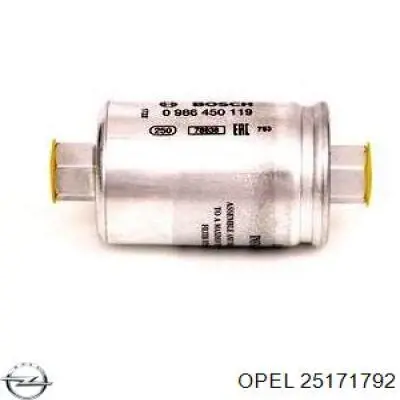 25171792 Opel фільтр паливний
